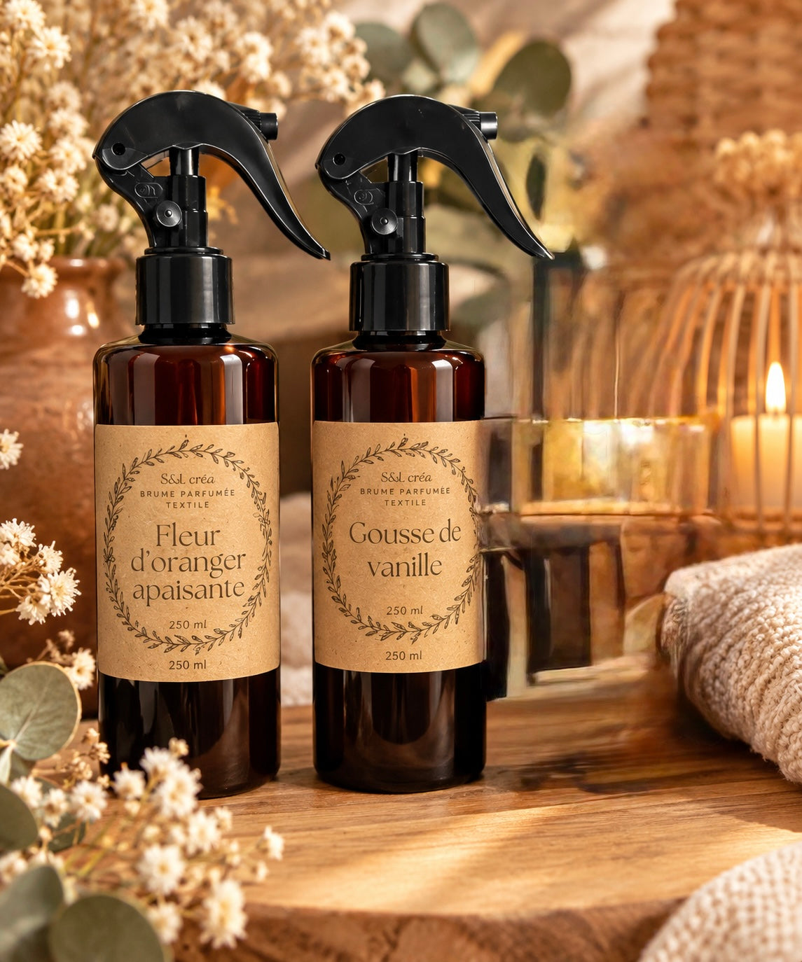 Brume textile parfumée